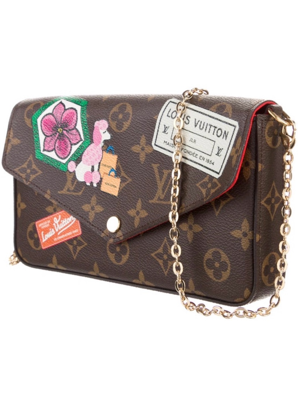 💯 Louis Vuitton Felicie ‘My LV World Tour’ Pochette